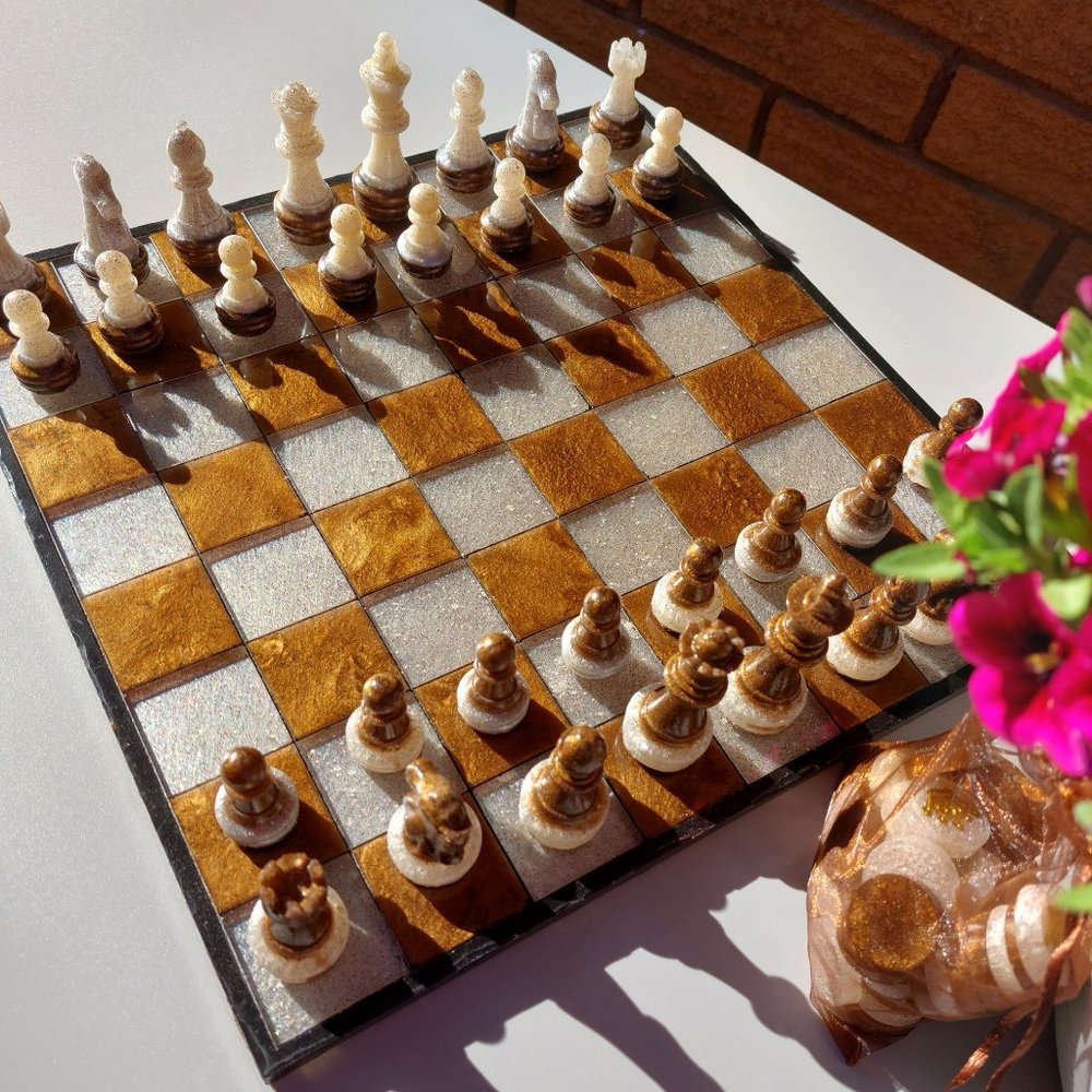 Chess & Checkerboard Big Set - Picture 4 of 10